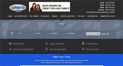 Desktop Screenshot of lafayford.com